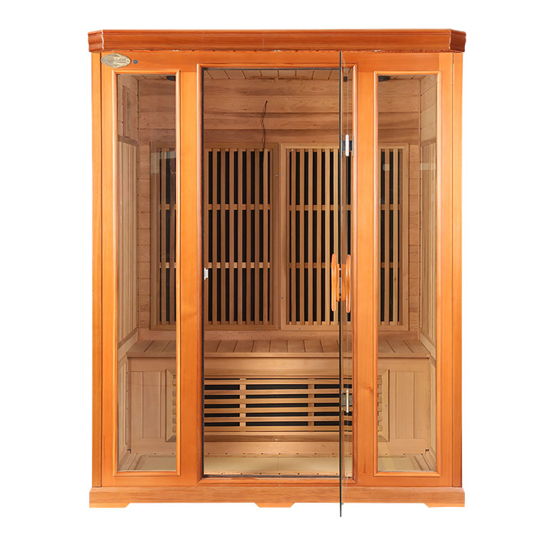 The Role of Three Person Red Cedar Sauna Far Infrared (2)