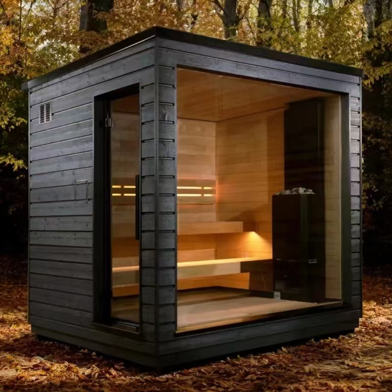 Suzhou Zhongye Sauna Equipment Co., Ltd. Εκτοξεύει νέο υπαίθριο τοπίο στυλ σάουνα.