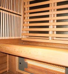 1-2 ατόμων Ημιγυάλινη μισή ξύλινη κατασκευή κάθετου τύπου