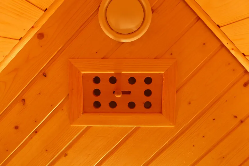 Ξύλινη σάουνα 2 ατόμων για σάουνα υπέρυθρης ακτινοβολίας